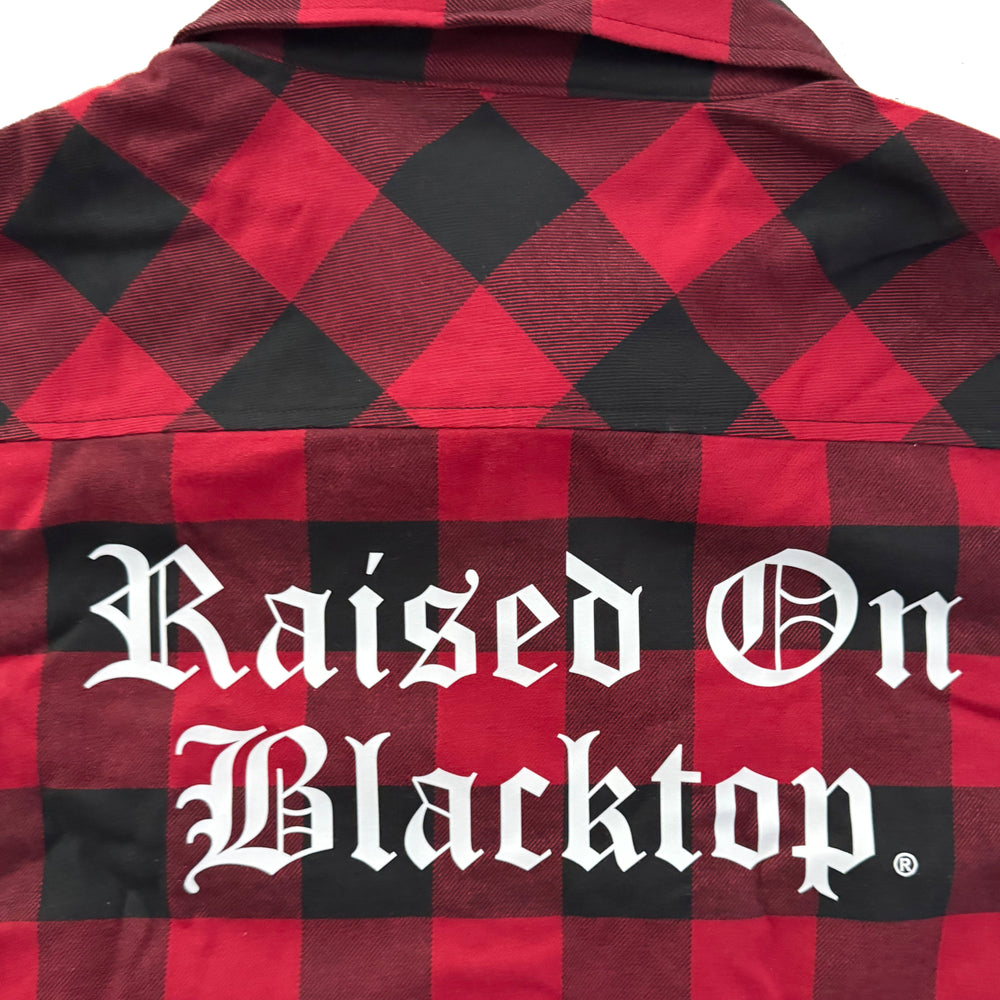 
                  
                    Red and Black Flannel - Raised On Blacktop
                  
                