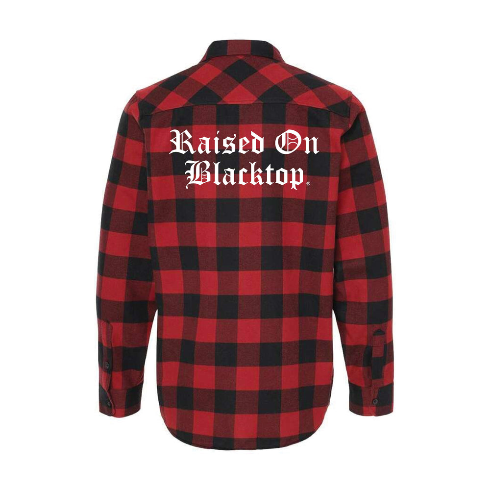 Red and Black Flannel - Raised On Blacktop