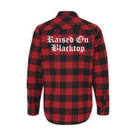 Red and Black Flannel - Raised On Blacktop