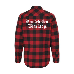 
                  
                    Red and Black Flannel - Raised On Blacktop
                  
                