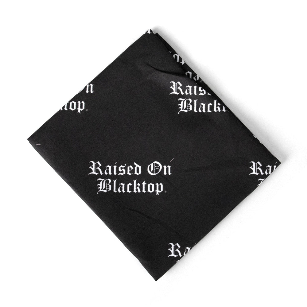 
                  
                    ROB - 068 | Raised on Blacktop Black Bandana - Raised On Blacktop
                  
                